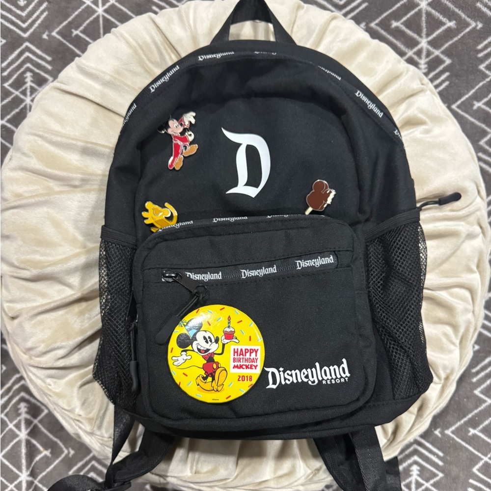 Small Disneyland Black Backpack